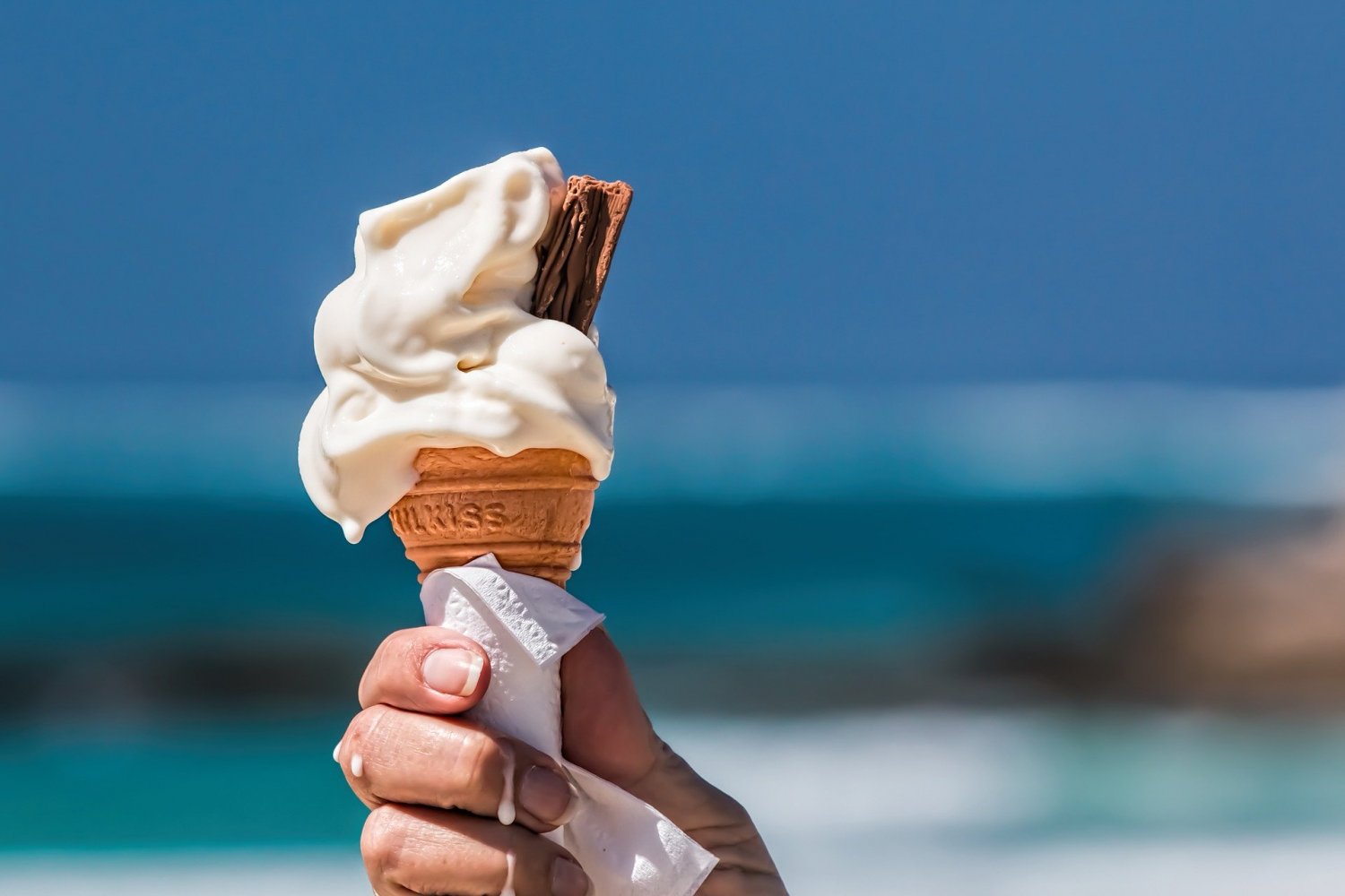Ein Eis ist eine willkommene Abwechslung an heißen Tagen