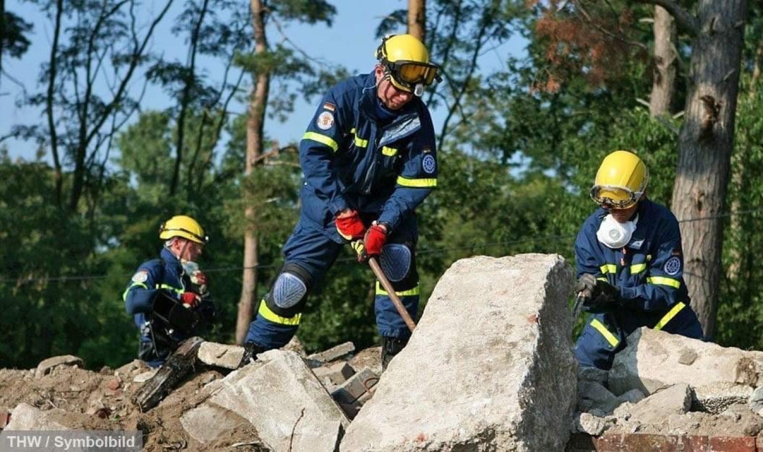 Das Technische Hilfswerk (THW) ist zu einem Einsatz in den Libanon aufgebrochen.
