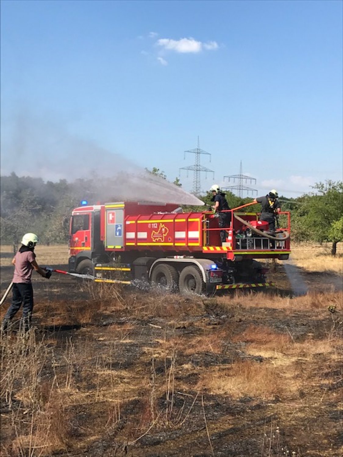 Am Wochenende gab es zahlreiche Einsätze für die Hanauer Feuerwehr.