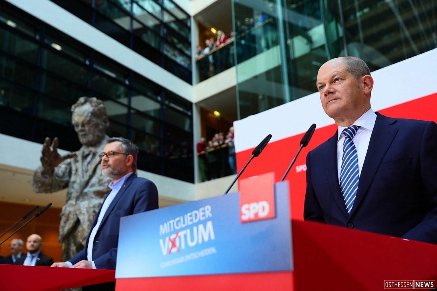 Olaf Scholz einstimmig zum SPD-Kanzlerkandidaten