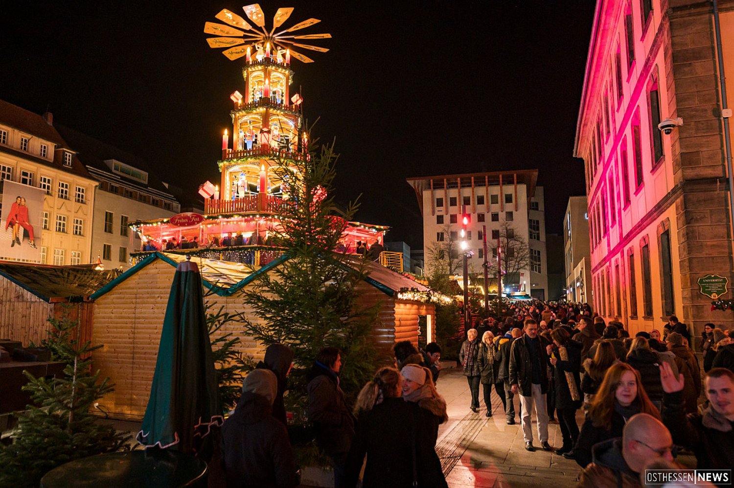 Die gute Nachricht: Weihnachtsmärkte, wie hier in Fulda, dürfen stattfinden