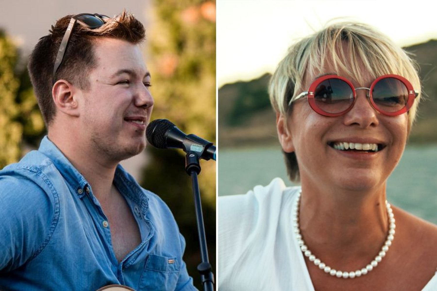Live im Museumshof: Julian und Silke Knoll.