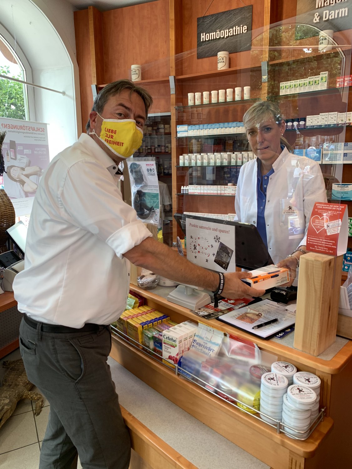  Inhaberin Frau Dr. Kerstin Podszus und Herrn Peter Heidt, MdB