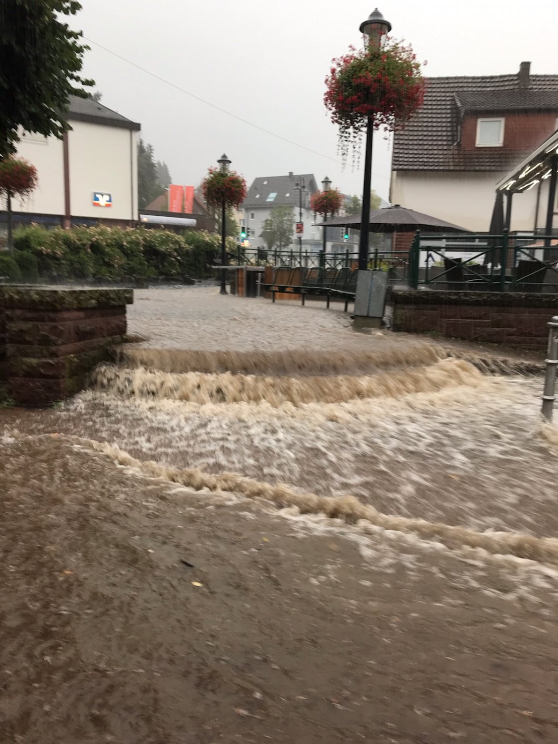 Der Lindenplatz in Wächtersbach.