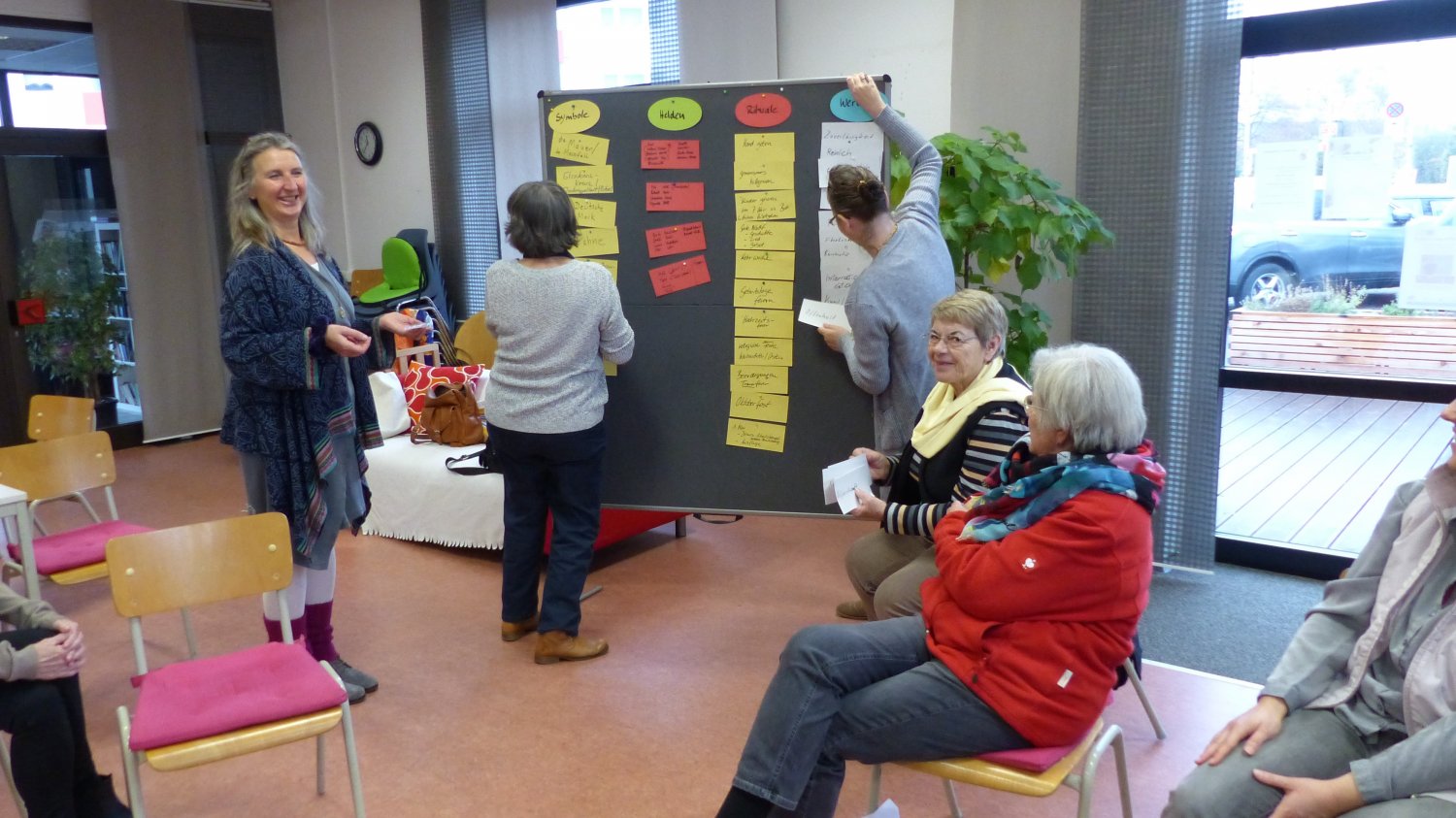 Die Teilnehmer eines themenverwandten Workshops im Jahr 2018.