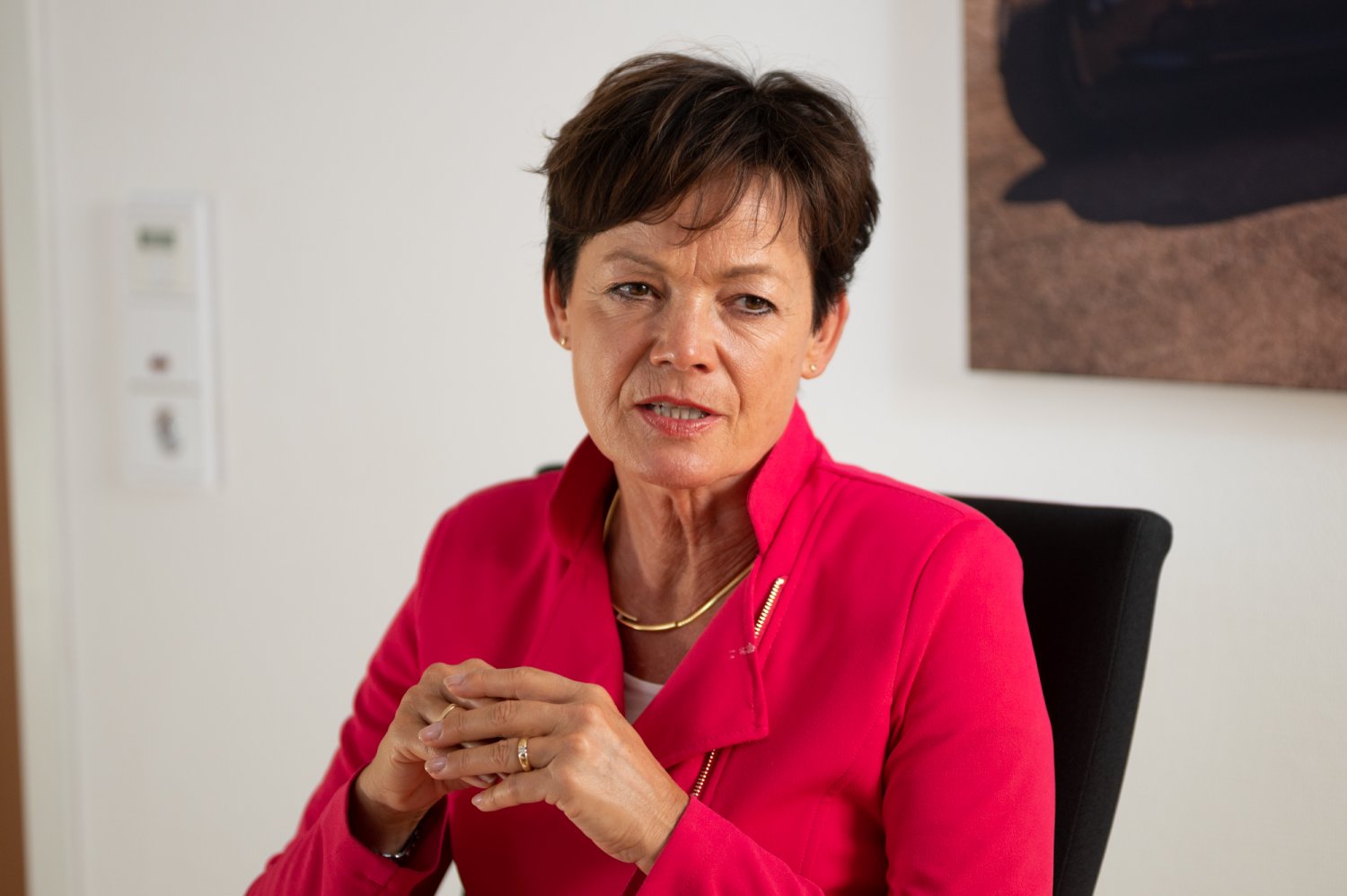 Lucia Puttrich, Hessische Staatsministerin für Bundes- und Europaangelegenheiten, im Gespräch mit KINZIG.NEWS