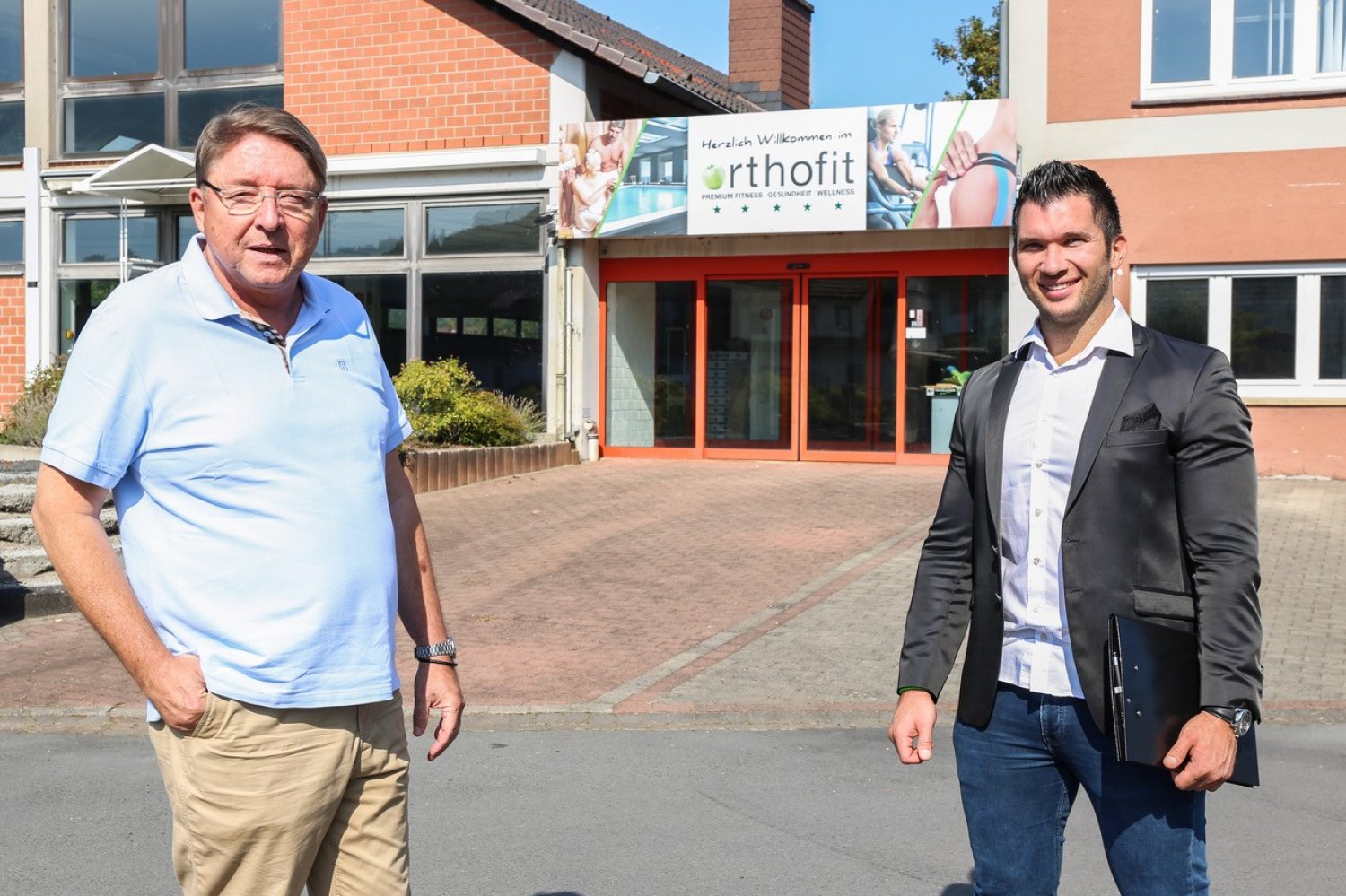 orthofit-Inhaber Eugen Leibman und Investor Carsten Kulbe über Pläne am Knothe-Areal