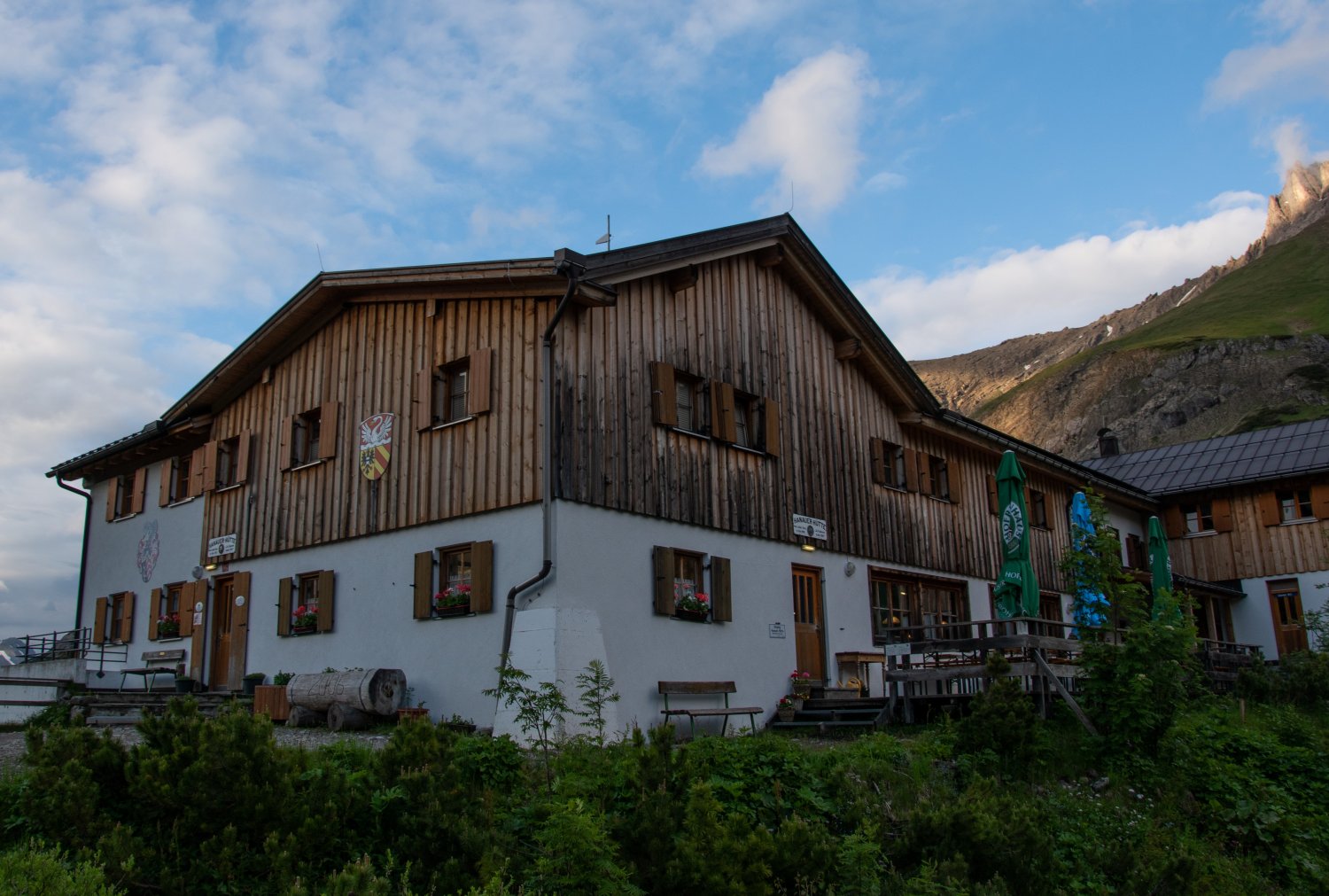 Die Hanauer Hütte in Tirol