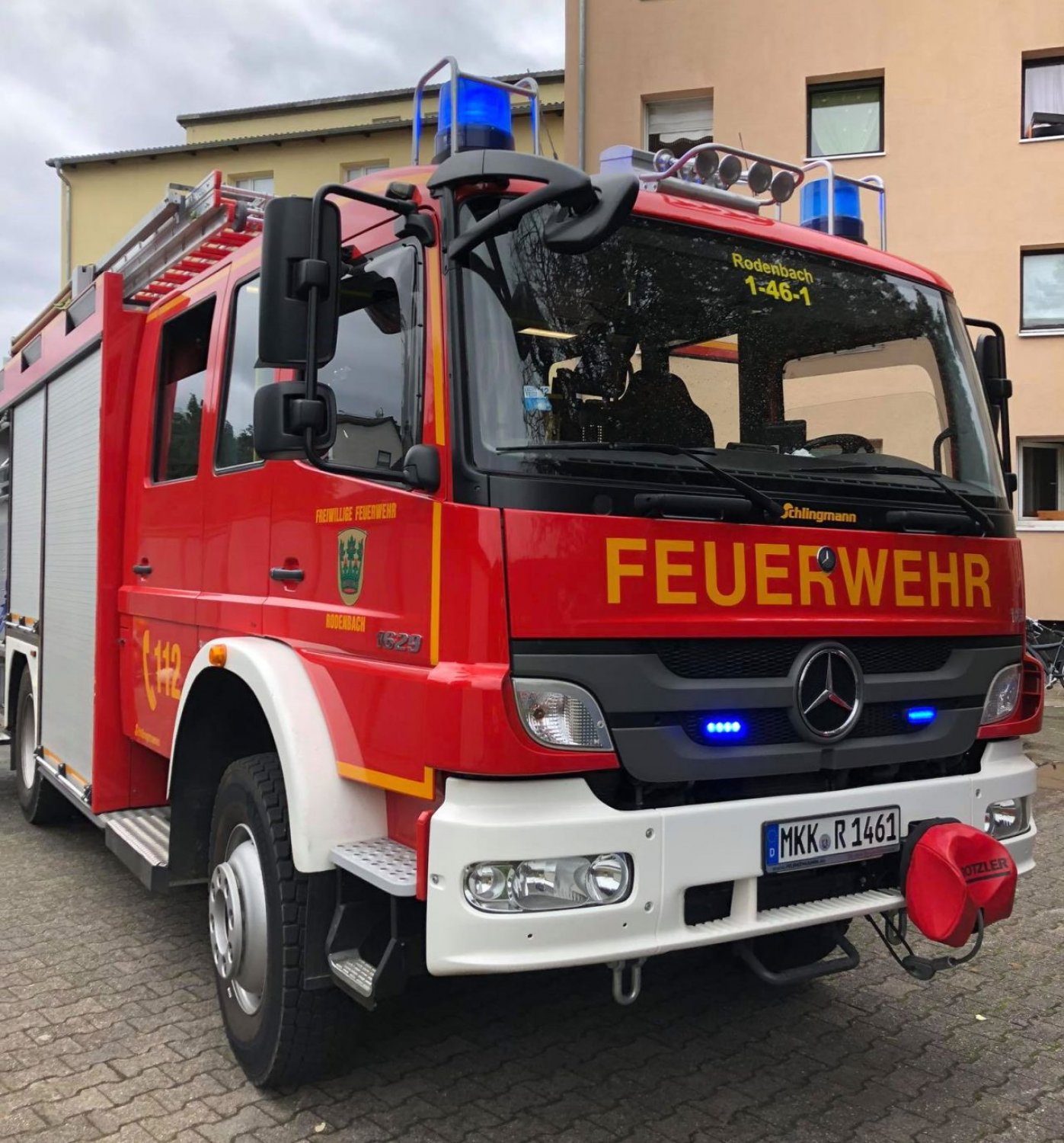 Einsatz für die Feuerwehr.