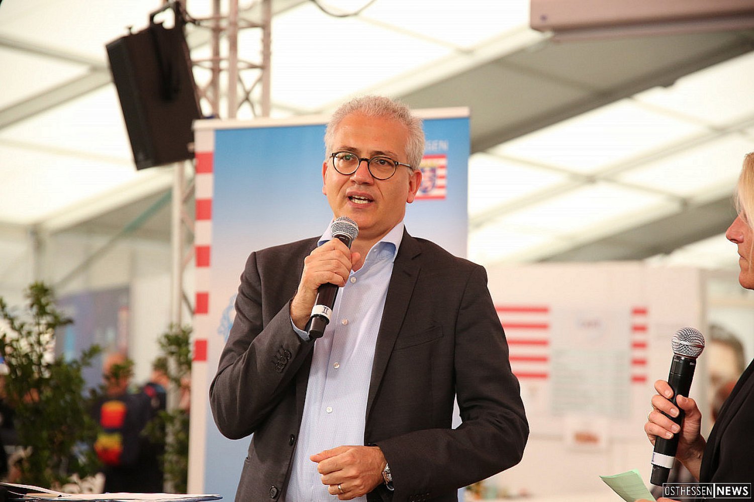Wirtschaftsminister Tarek Al-Wazir