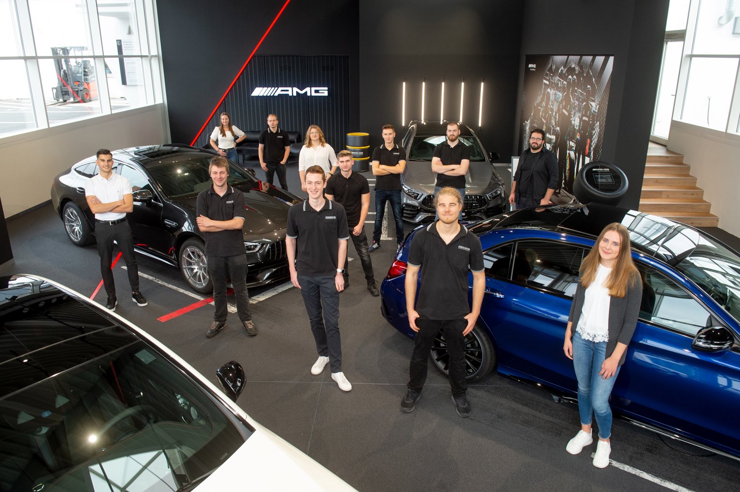 Das Autohaus Kunzmann legt viel Wert auf die erfolgreiche Ausbildung der jungen MItarbeiter
