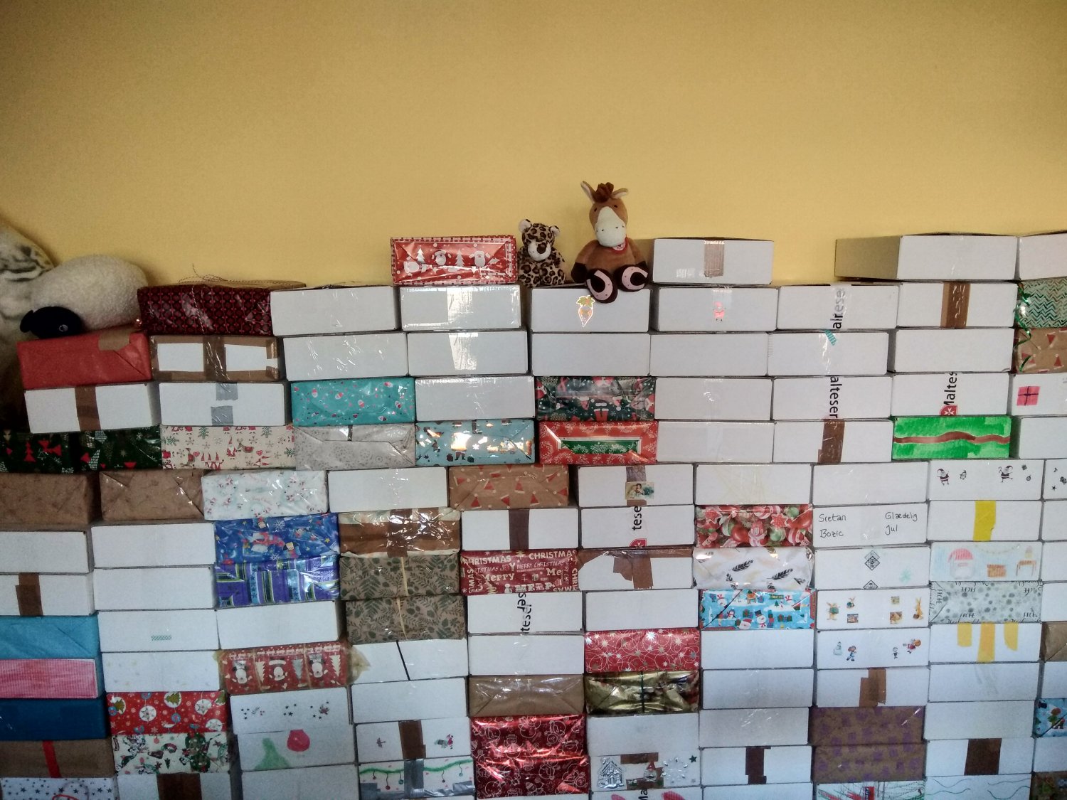 Weihnachtspäckchen für Kinder in Rumänien