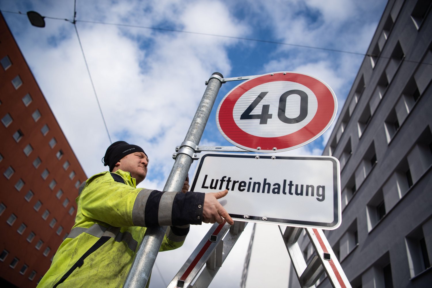 Das Tempolimit 40 gilt in Teilen Frankfurts ab sofort