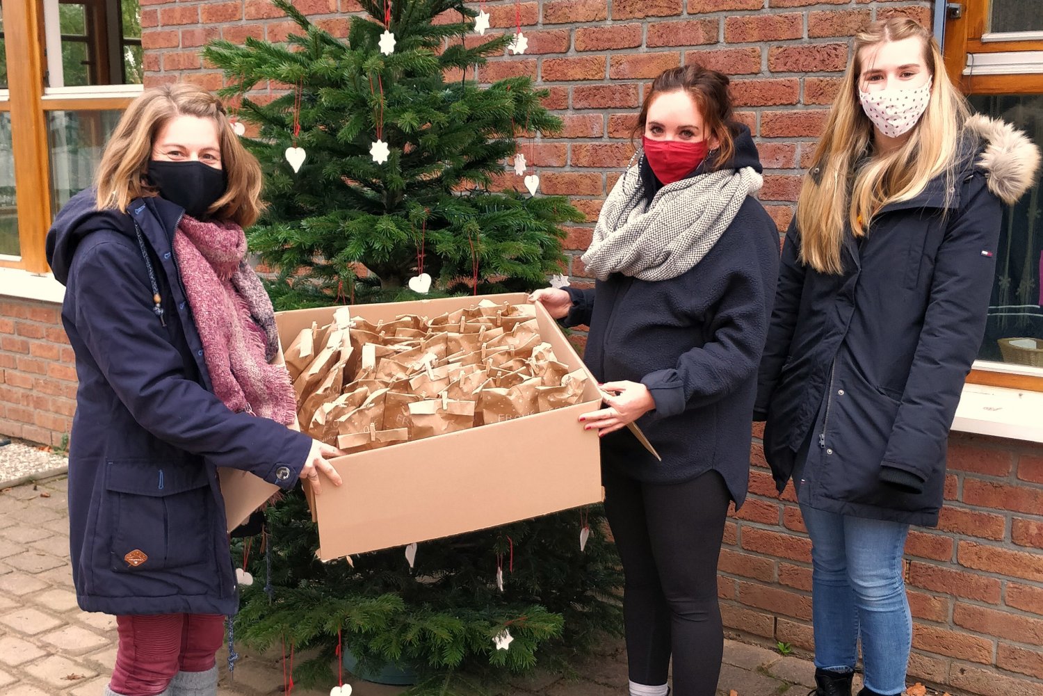 Der Nikolaus hat einige Geschenke nach Nidderau gebracht