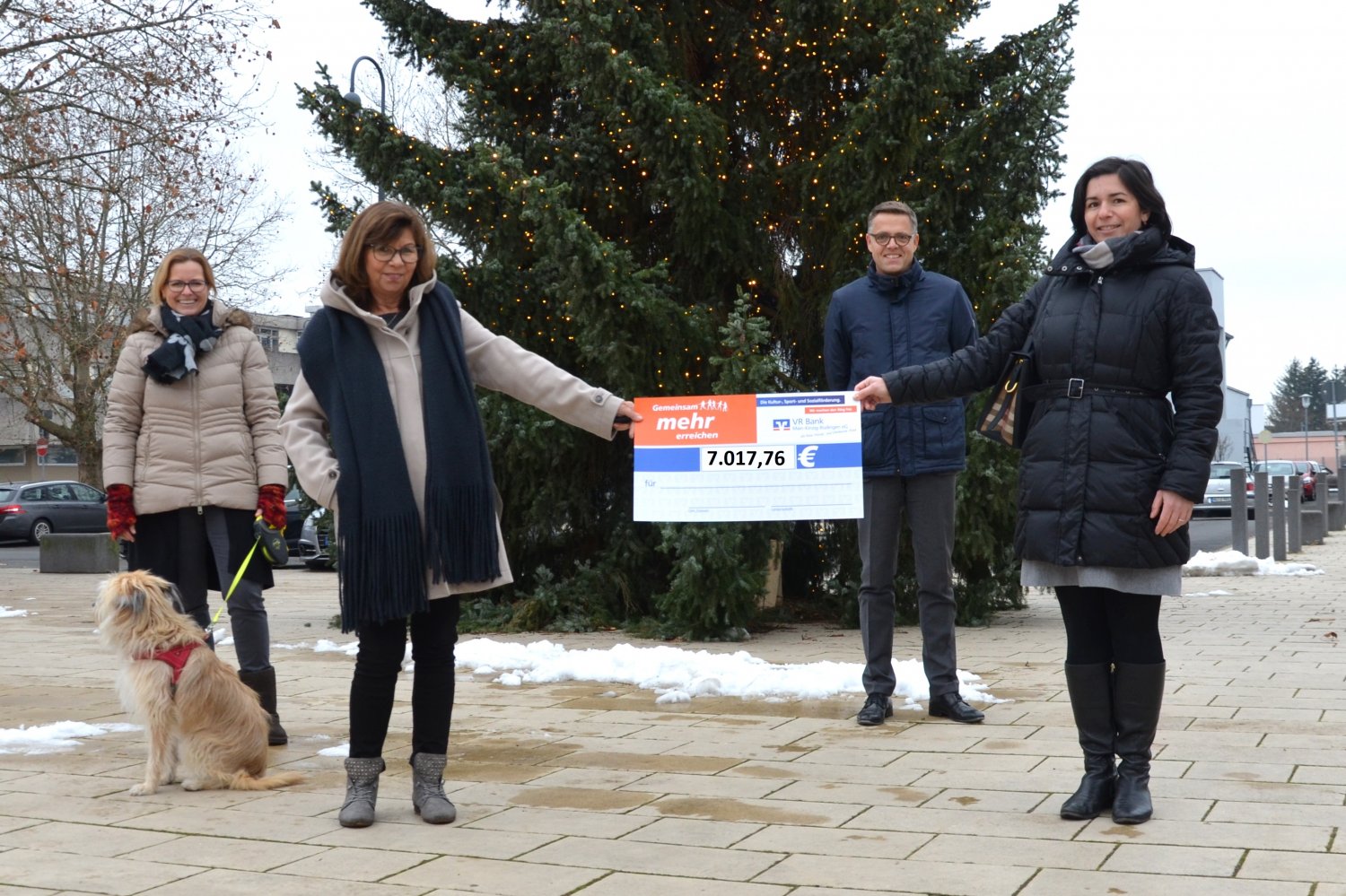 Von links: Miriam Böhmer-Bracchi, Renate Tonecker-Bös, Christian Kinner und Tatjana Bommer. 