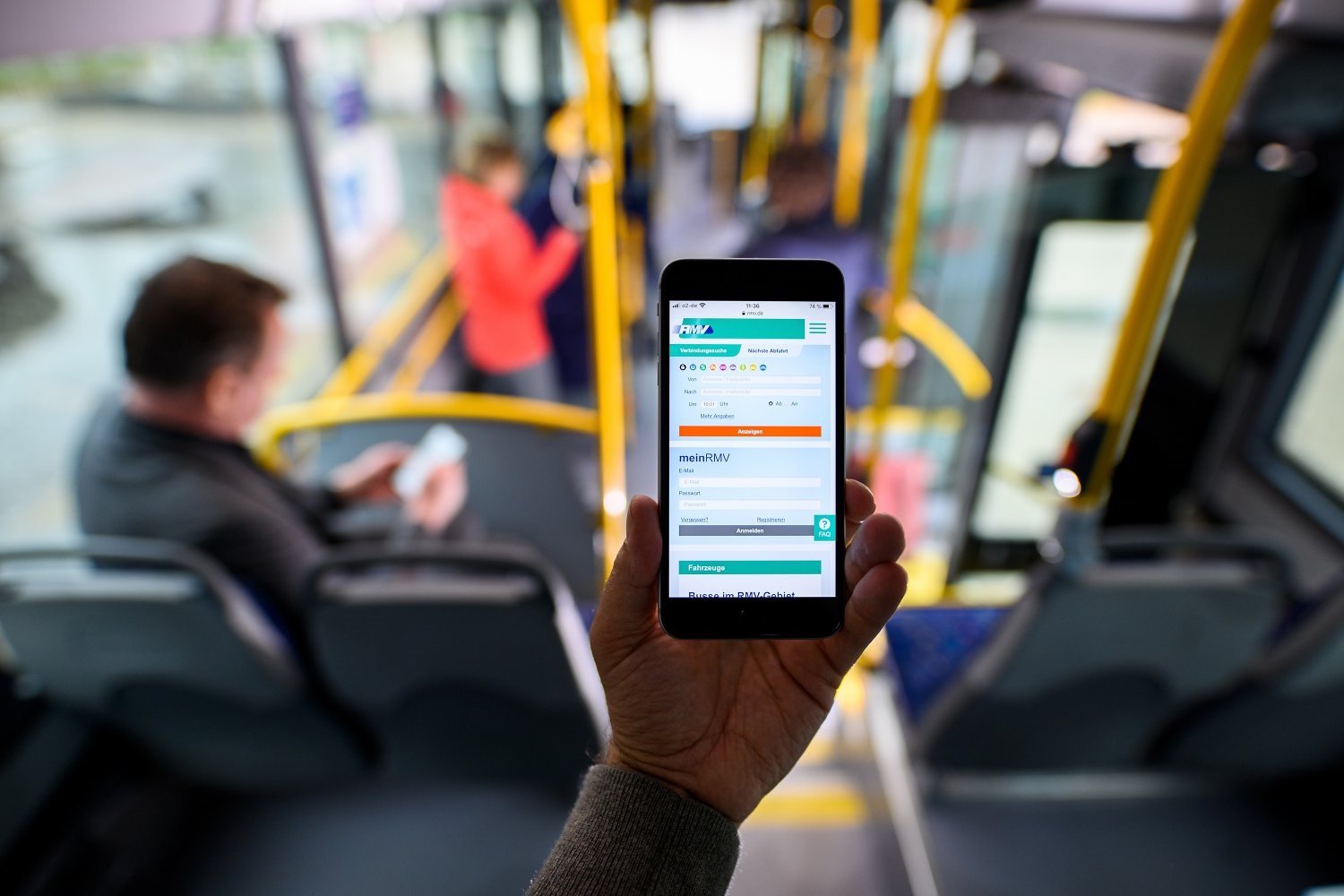 Verkauf von Übergangstarif-Fahrkarten jetzt auch über RMV-App