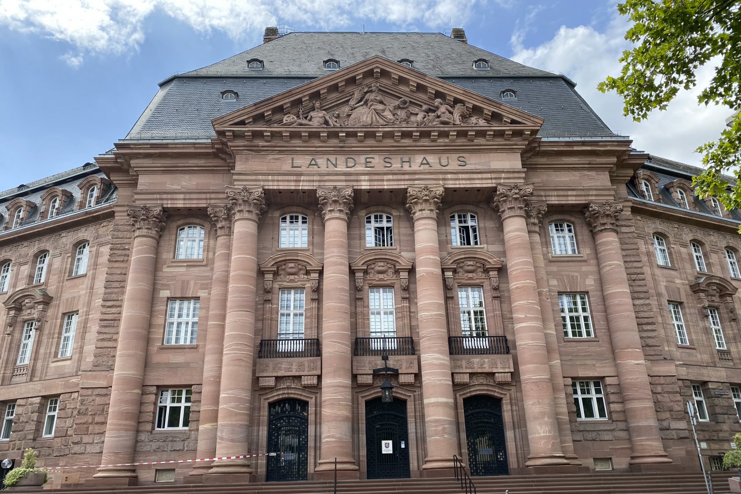Das Wirtschaftsministerium in Wiesbaden