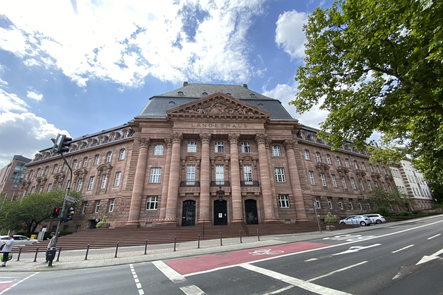 Das Hessische Wirtschaftsministerium in Wiesbaden