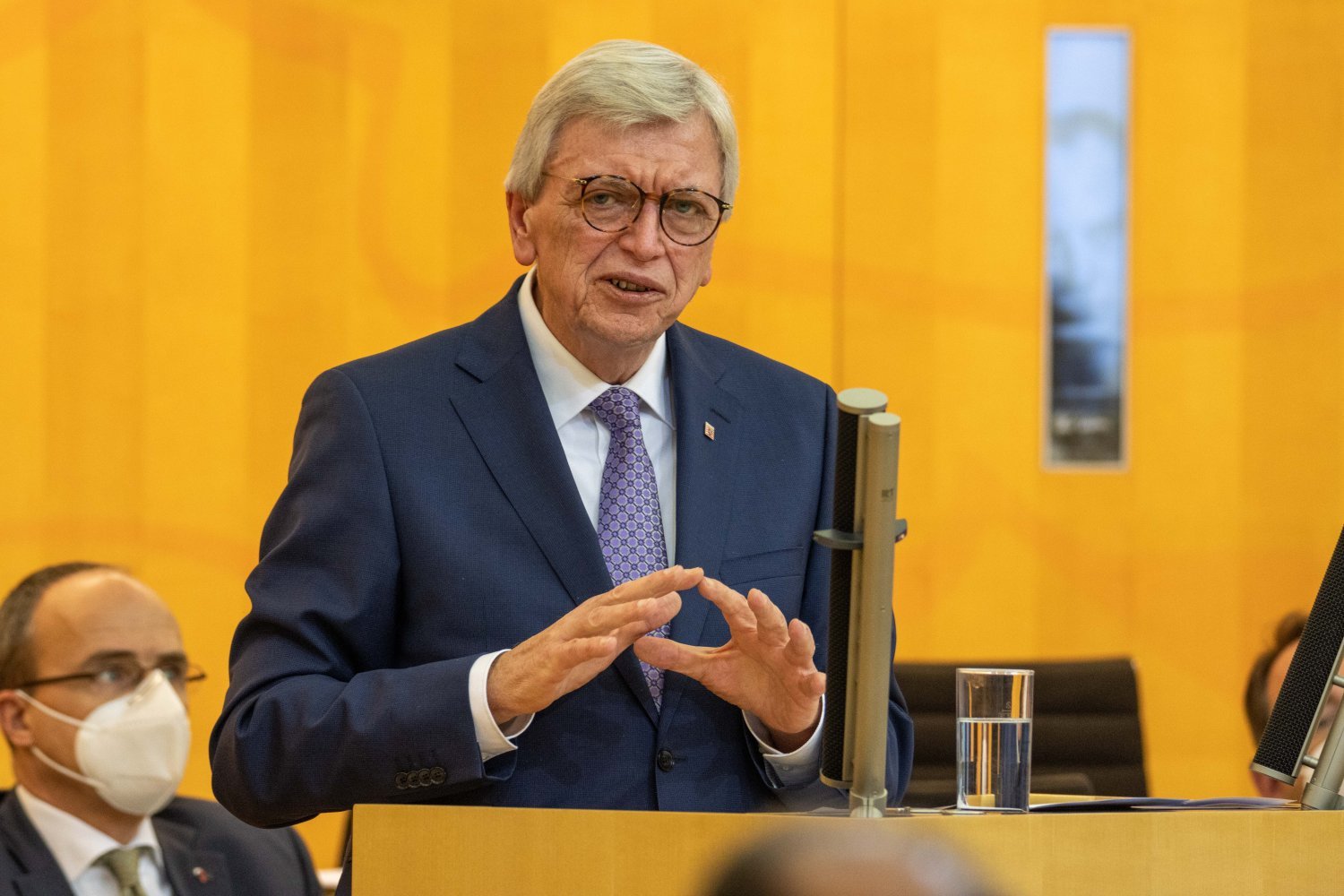 Am 31. Dezember hält der Hessische Ministerpräsident Volker Bouffier seine Neujahrsansprache.