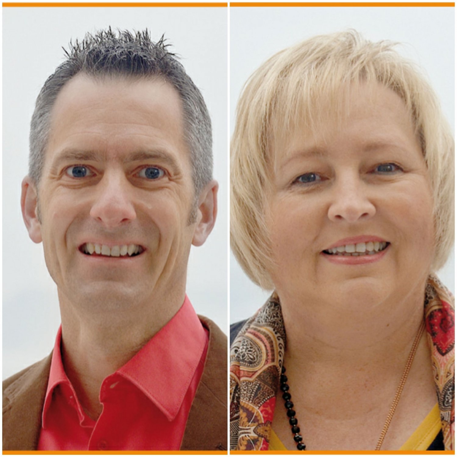 Michael Creß CDU-Stadtverordneter und Carola Gärtner CDU-Fraktionsvorsitzende und Kreistagsabgeordnete 