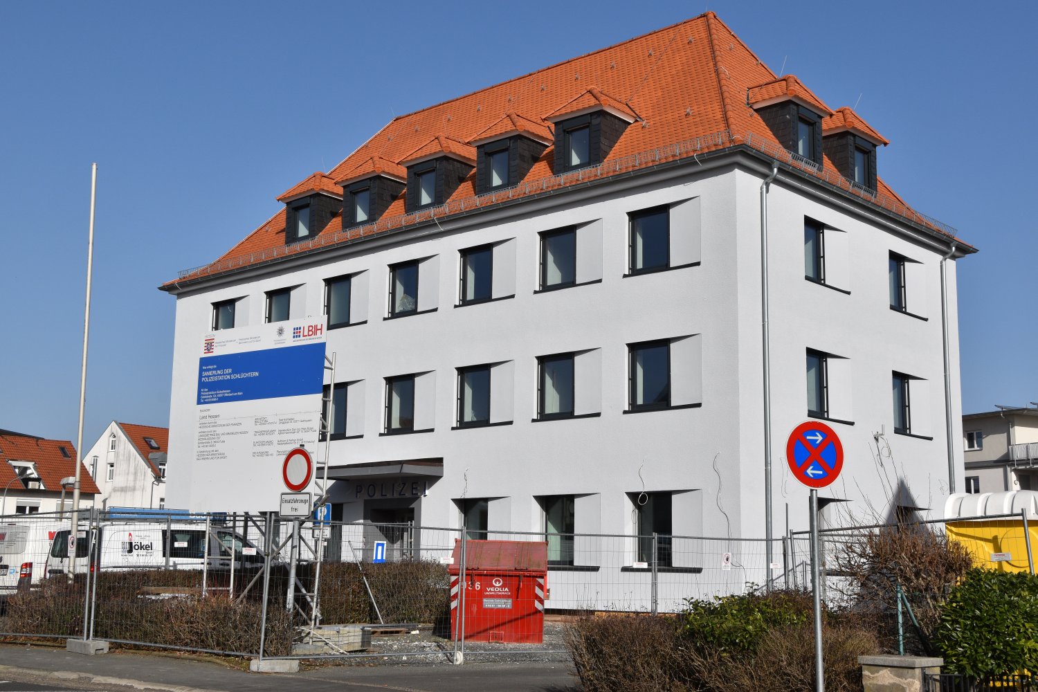 Die Polizeistation Schlüchtern