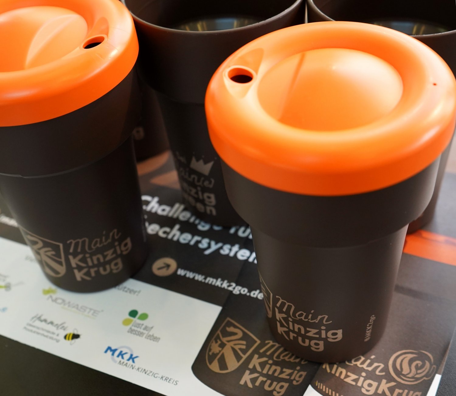 Die innovativen Becher sollen einen Beitrag zum Umweltschutz leisten.