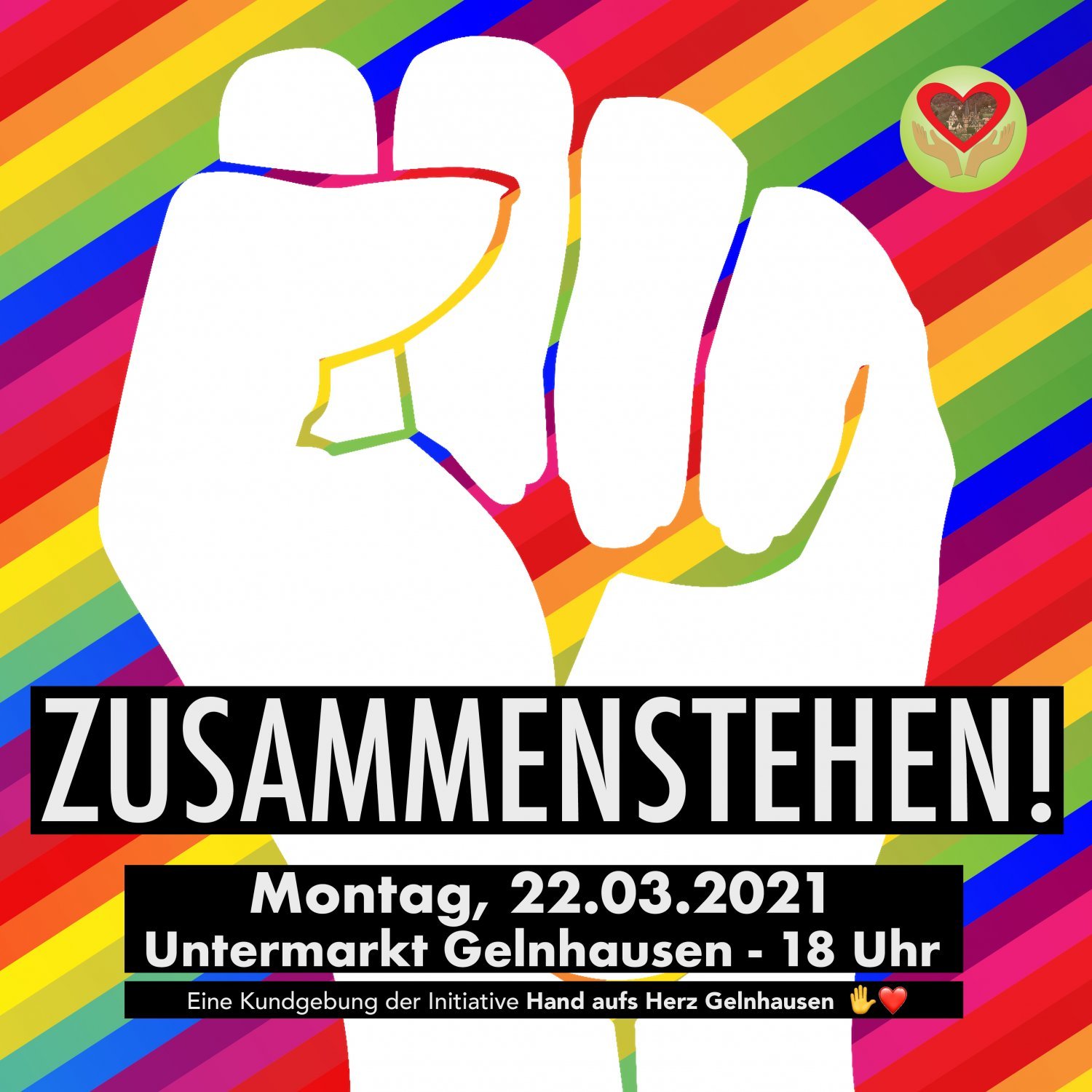 Die Initiative fordert fordert polizeiliche Strategien für künftige Querdenker-Aufmärsche
