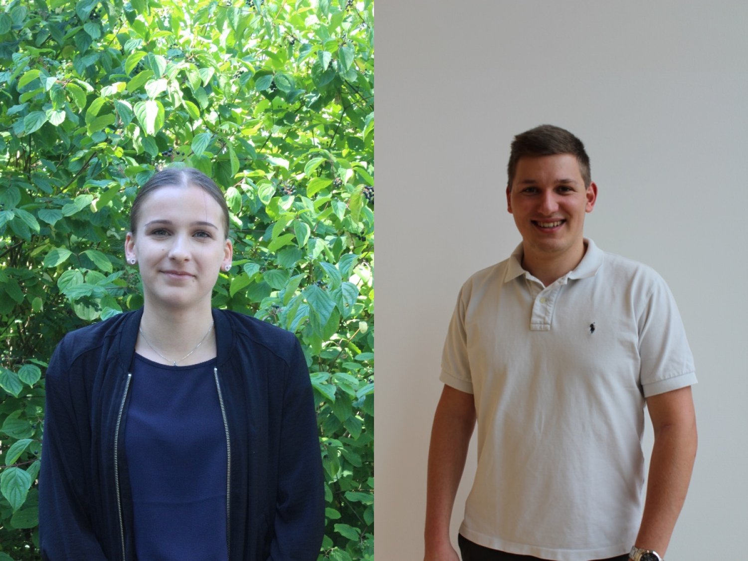 Lara Schmitt und Yannick Dudene