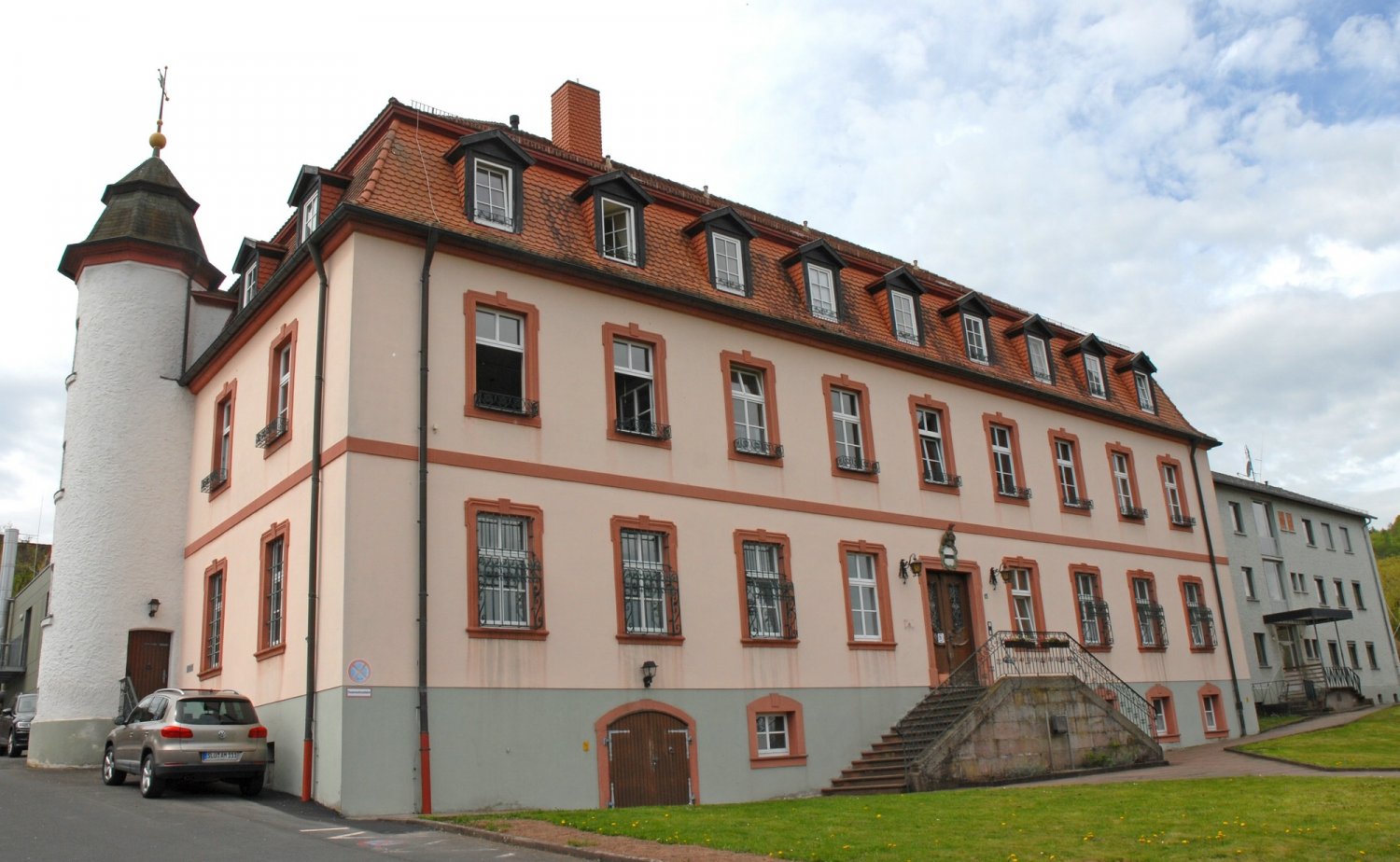 Das Propsteigebäude in Sannerz