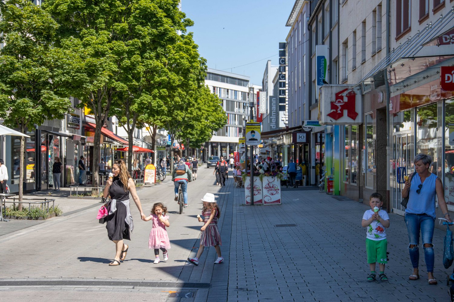 Hanau kehrt zurück ins pralle Leben.