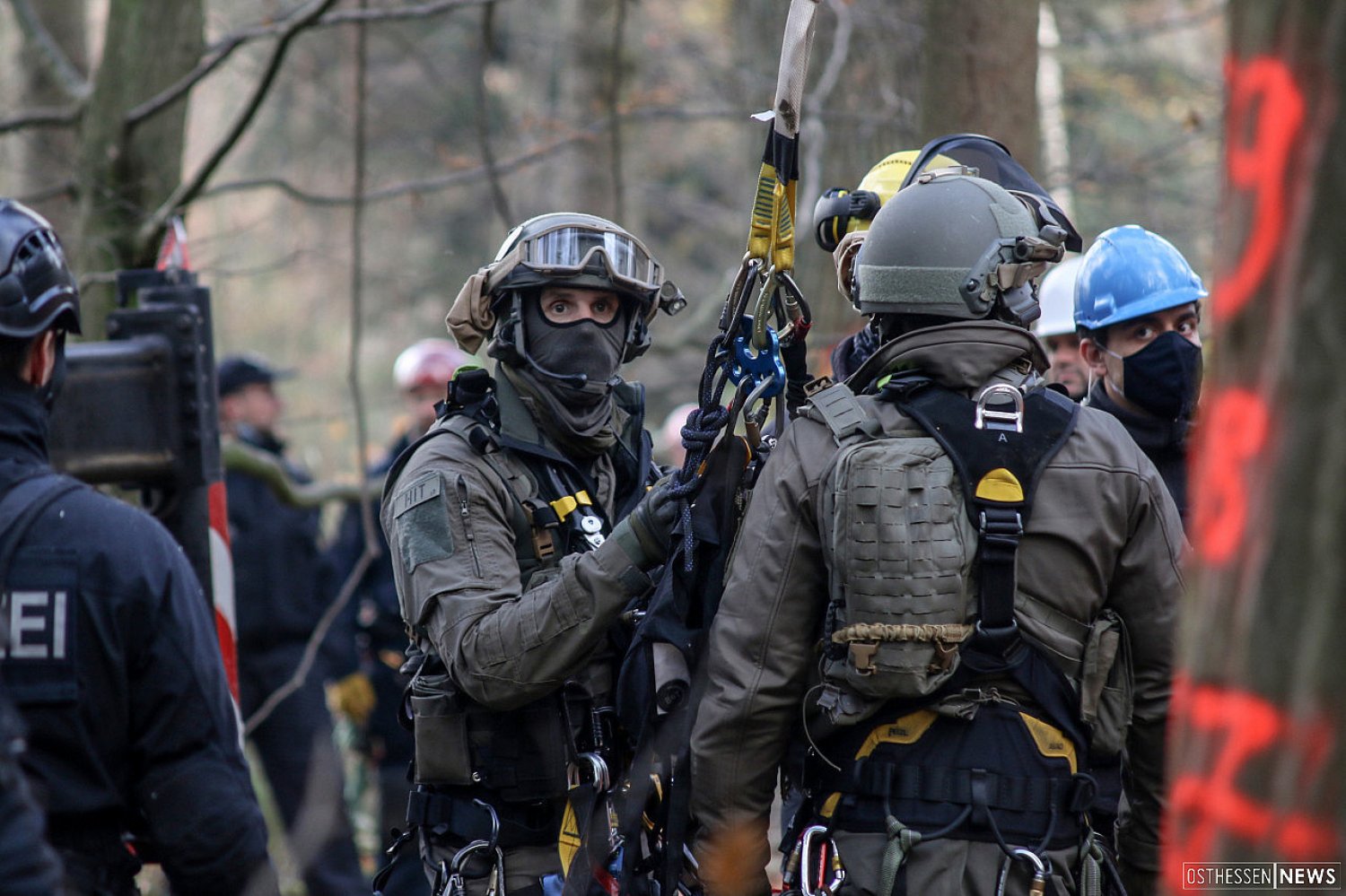 31 Millionen kostete der Einsatz im Dannenröder Wald von Oktober bis Dezember