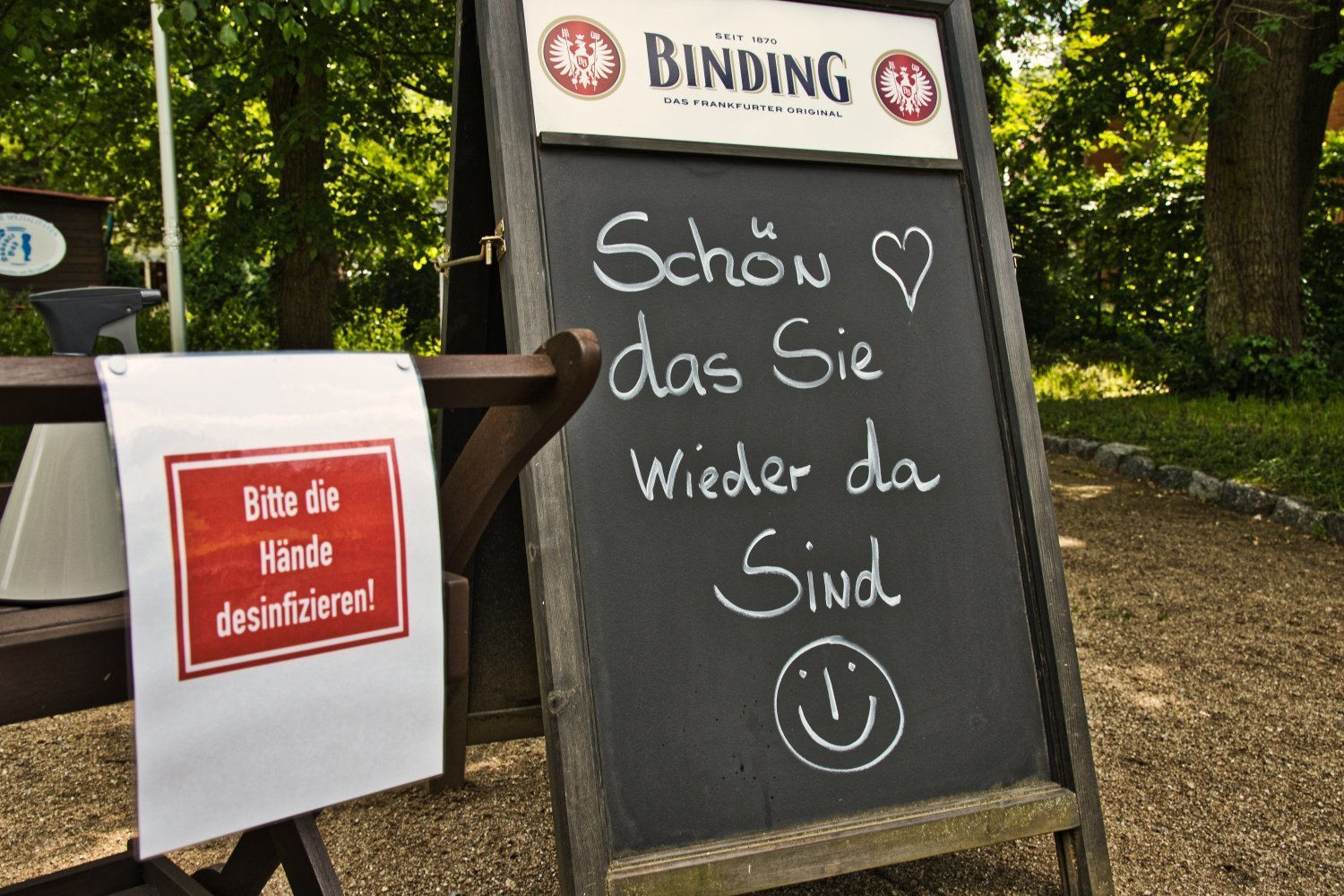 Die Gastronomie hat wieder geöffnet