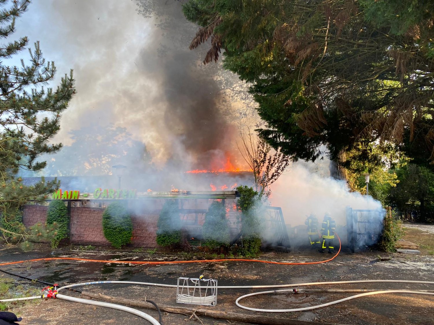 Großbrand in Kesselstadt