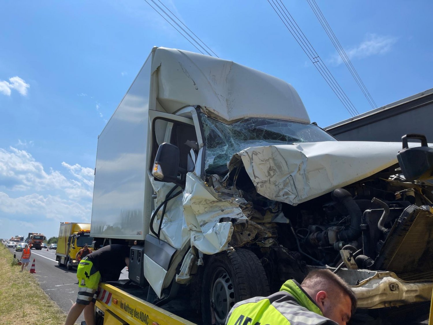 Schwerer Unfall auf der A 66