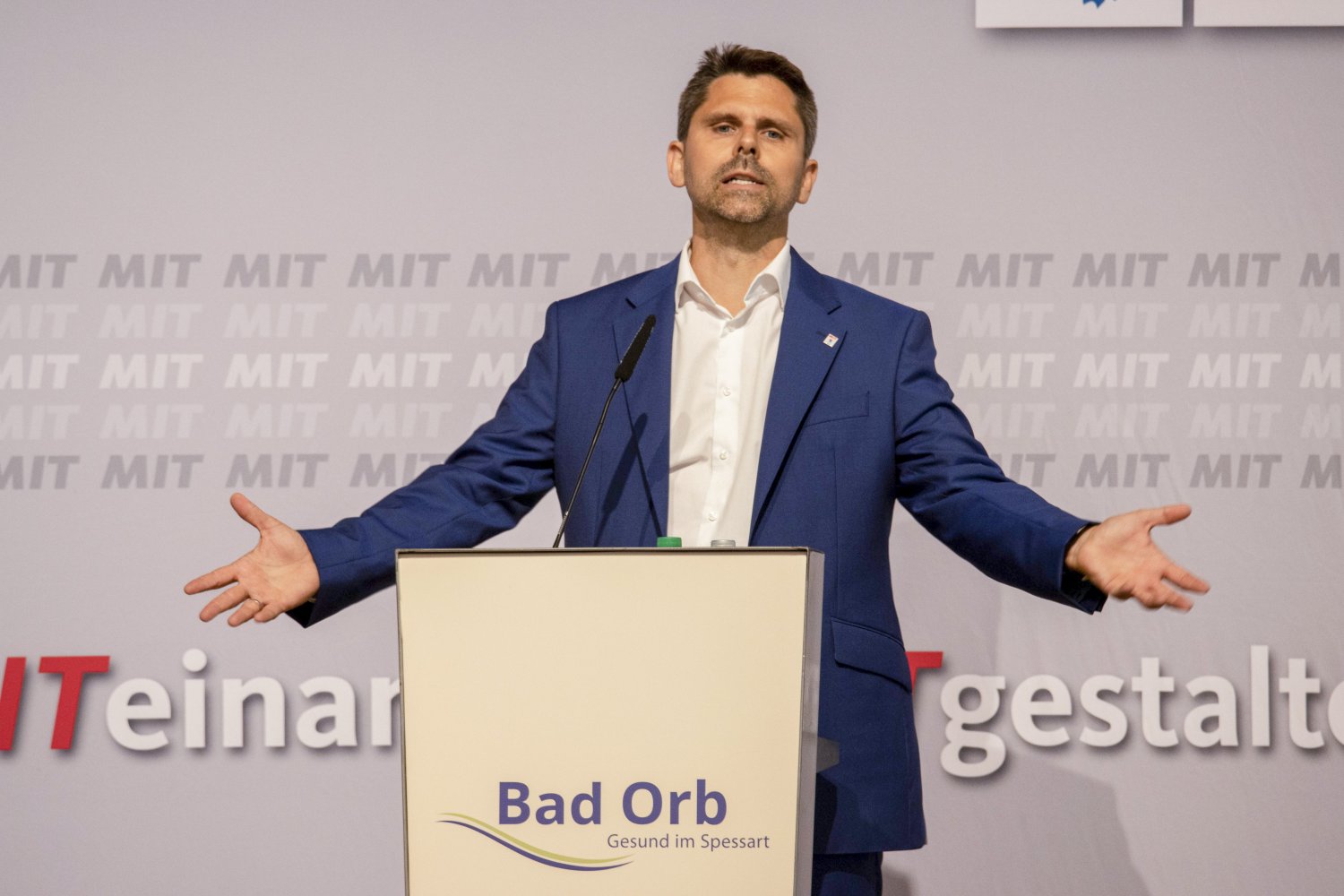Marco Reuter (44) ist und bleibt für weitere zwei Jahre Vorsitzender der MIT in Hessen.