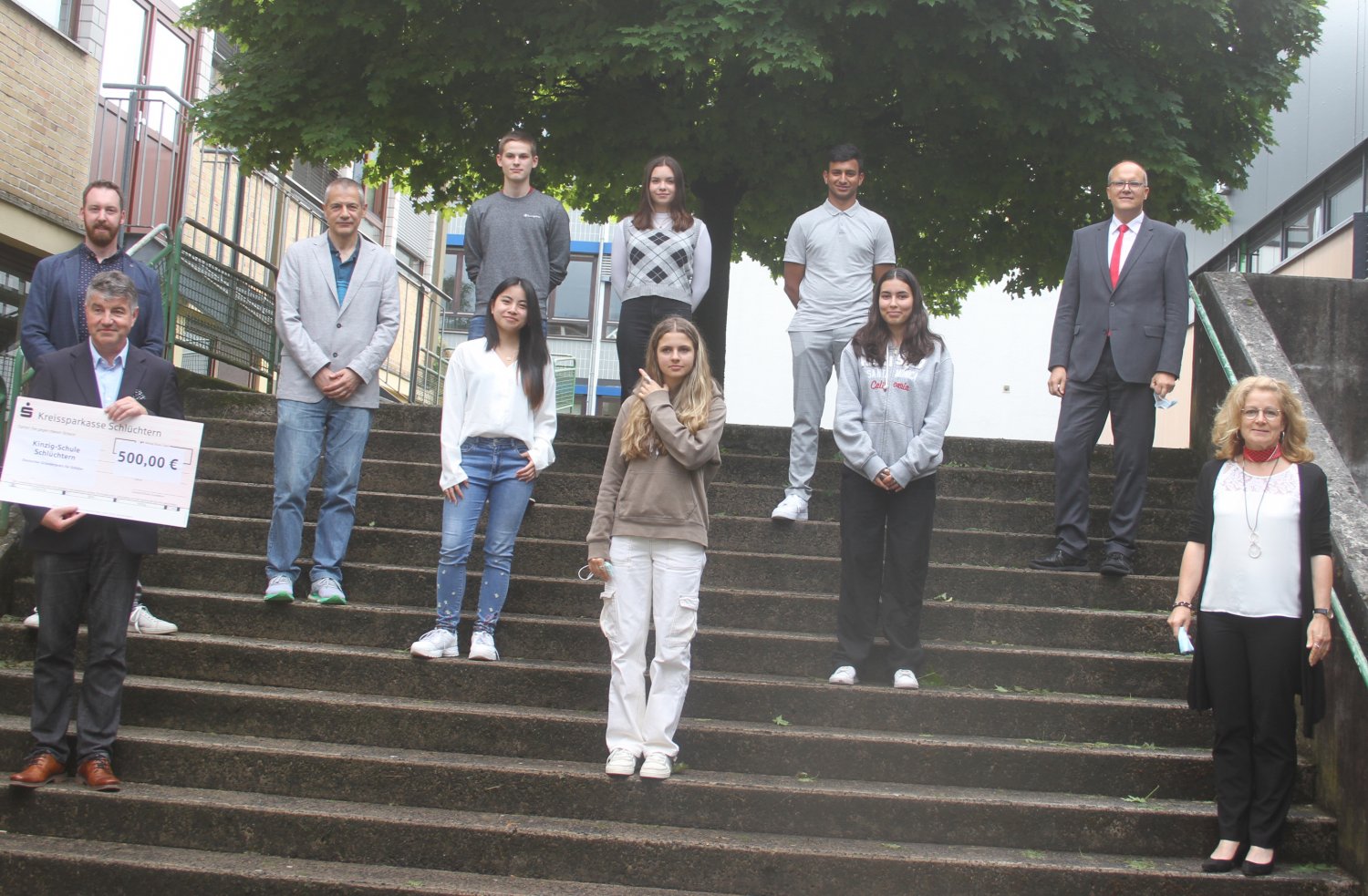Die Teilnehmer der Kinzigschule
