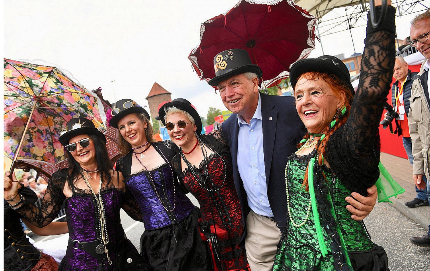 Ministerpräsident Volker Bouffier beim Hessentag 2019 in Bad Hersfeld.