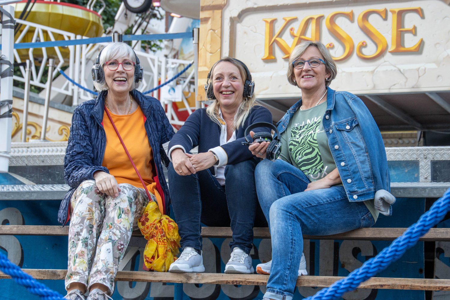 Sichtlich viel Spaß hatten die Beteiligten an der besonderen Party.