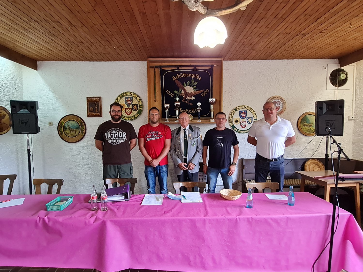 Tobias Güldenring, Stefan Peter, Otto Fischer, Karl-Heinz Wostruha und Oliver Odendahl.