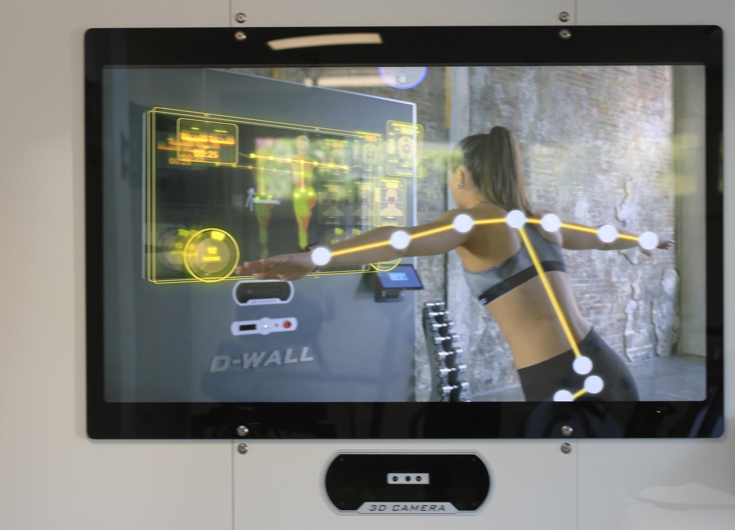 Die D-Wall ist das Glanzlicht des medizinischen Trainingszentrum