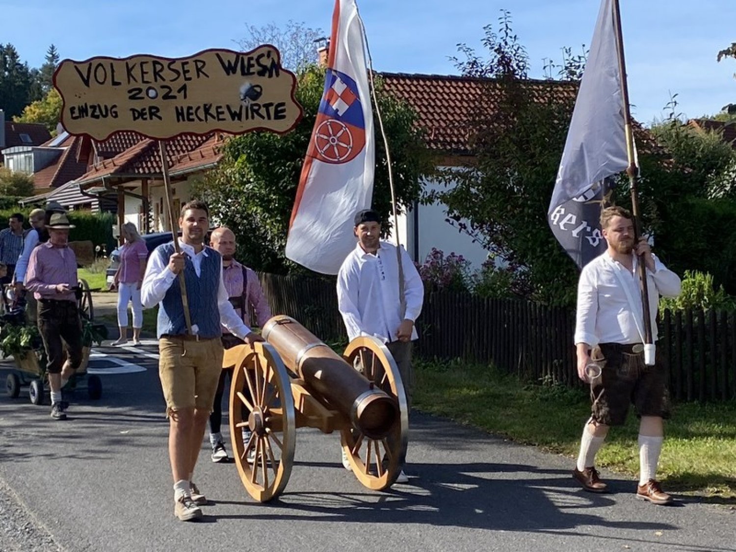 Oktoberfest-Umzug der Volkerser Hecke-Wirte Fotos: Hans-Peter Eherensberger