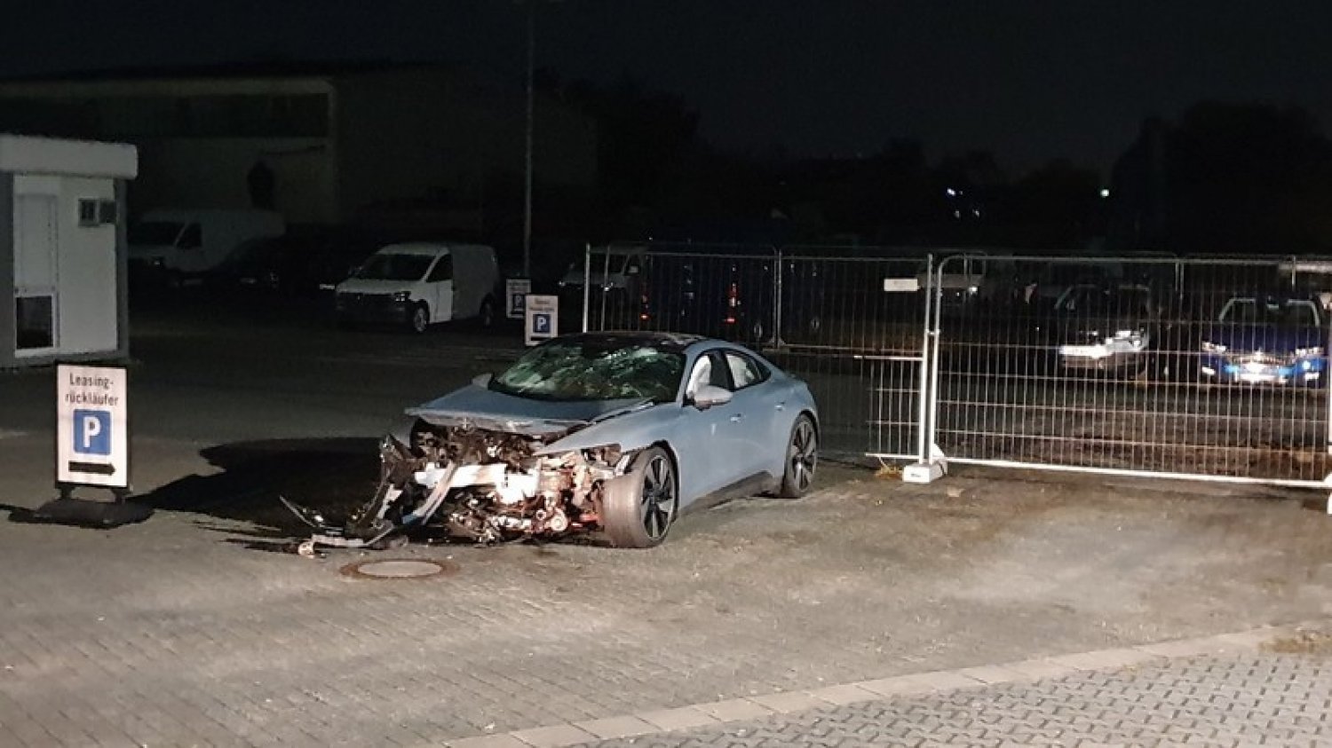 Der zerstörte Audi