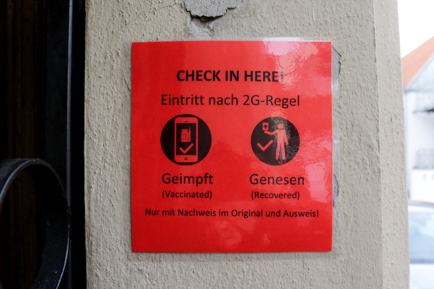 Ab jetzt gilt 2G