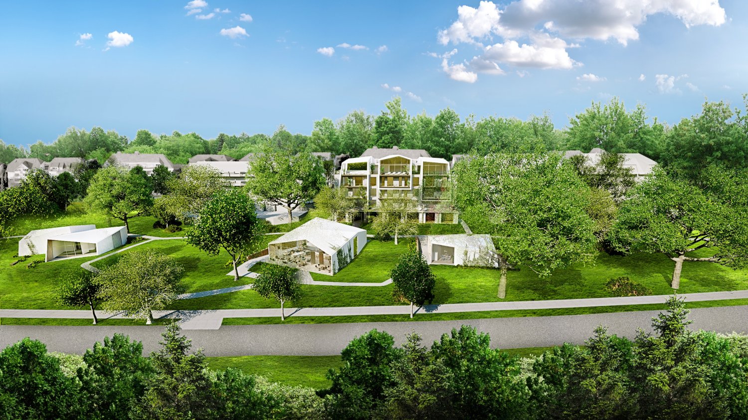 Alea Park: Auf einer Fläche von 8.000 m² entsteht das neue Strauss-Resort zum Leben und Arbeiten.