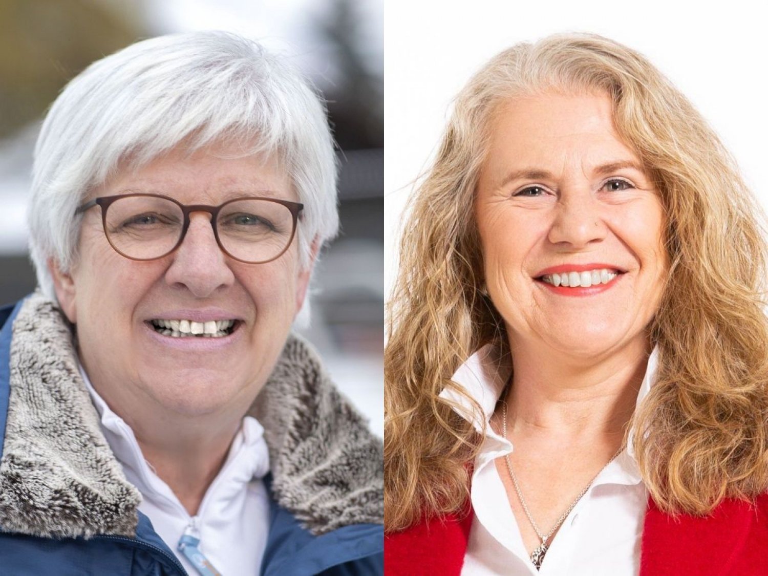 Von links: Uta Böckel, bildungspolitische Sprecherin der SPD-Kreistagsfraktion, Karin Linhart, Fraktionsmitglied und Fraktionsgeschäftsführerin