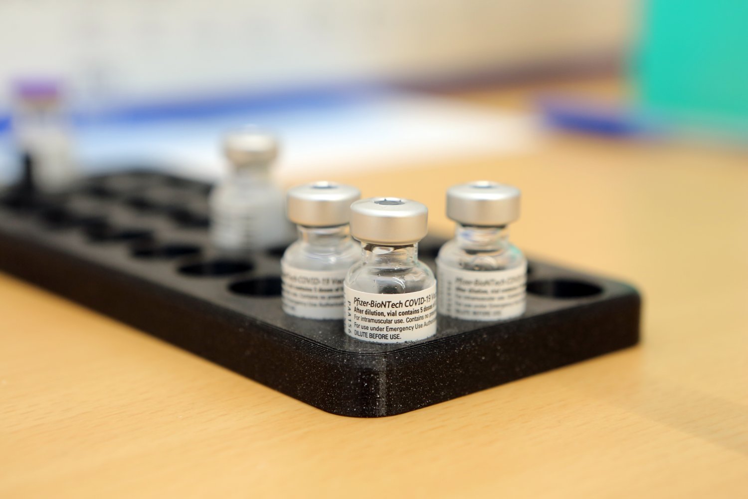 Gute Nachrichten in Bezug auf den Impfstoff von BioNTech.
