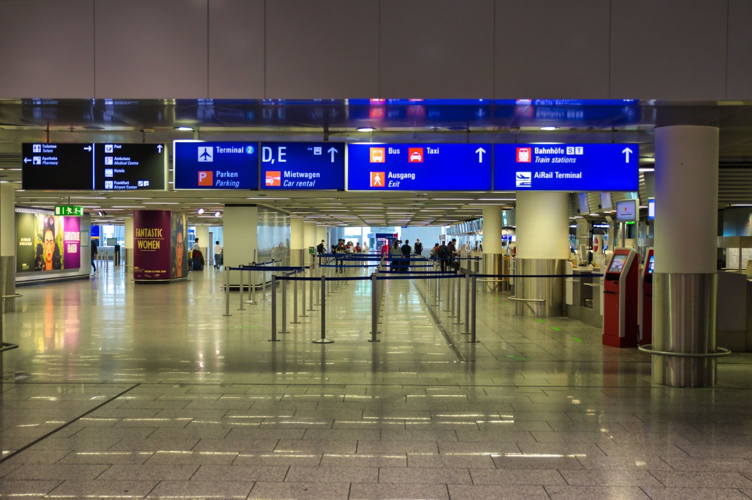 Der Flughafen Frankfurt am Main wurde am Samstag zwischenzeitlich evakuiert