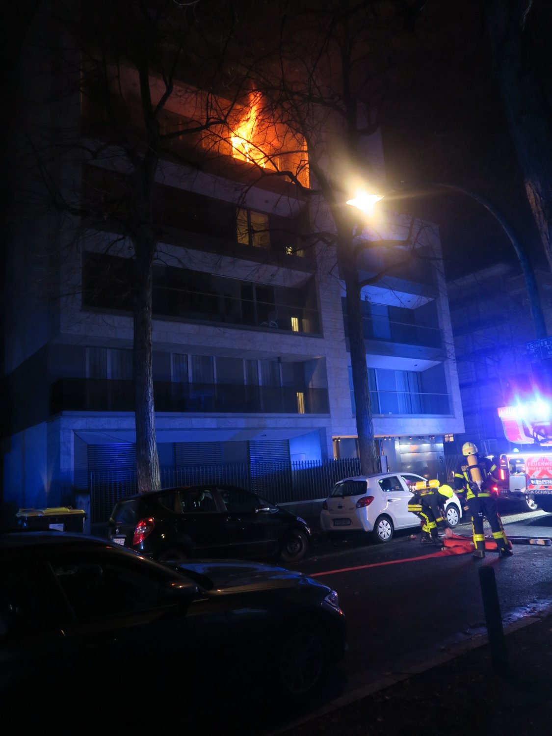 Tödlicher Brand in Frankfurt