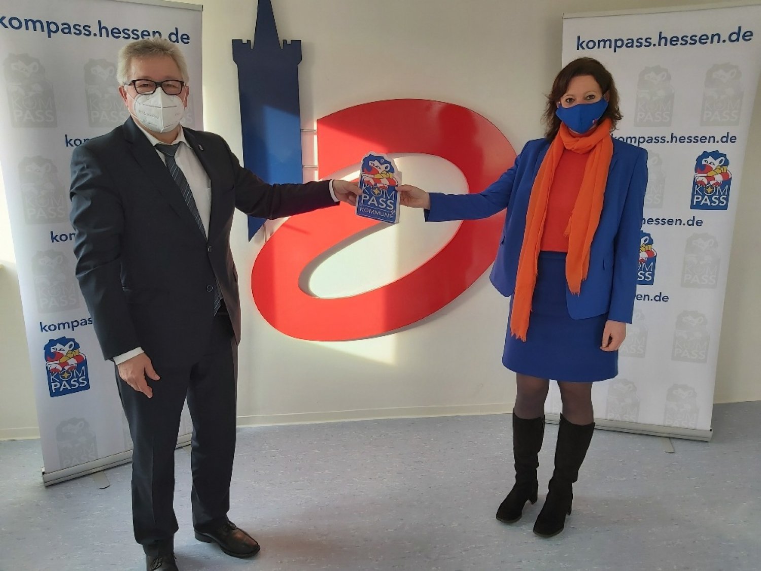  Polizeipräsident Eberhard Möller und Bürgermeisterin Sylvia Braun