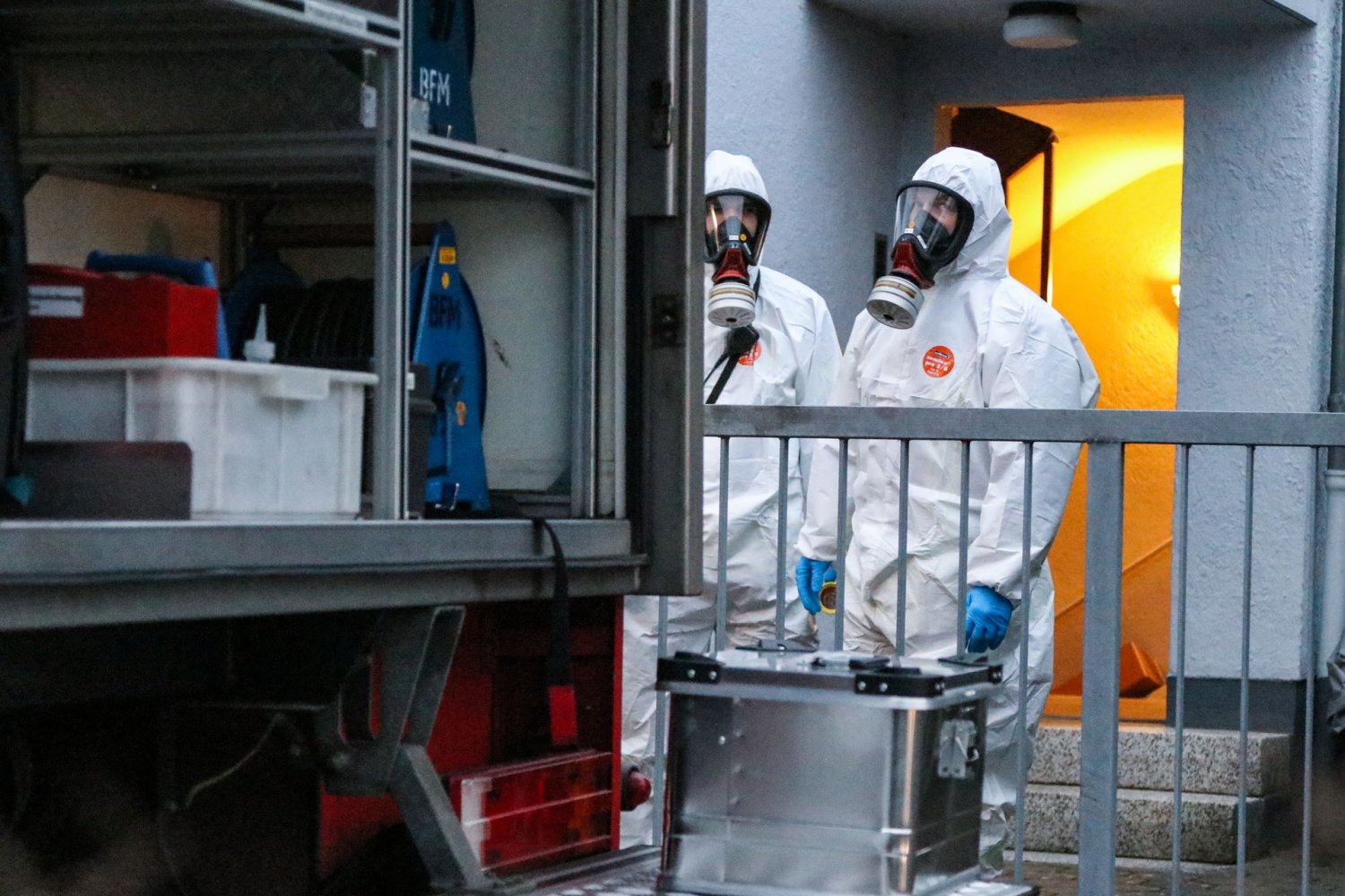 Am Dienstag gab es im Unglückshaus in Karlstein einen Spezialeinsatz der Analytischen Taskforce (ATF).